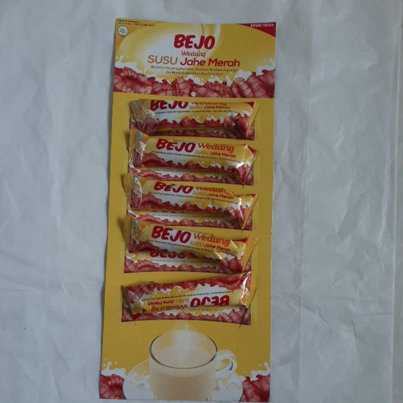 

BEJO WEDANG SUJAMER 10 SACHET(2 RENCENG)