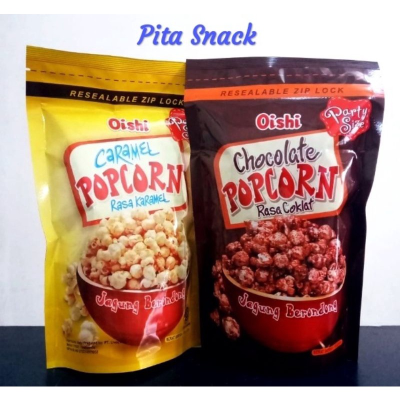 

Oishi Popcorn Caramel / Oishi Popcorn Coklat