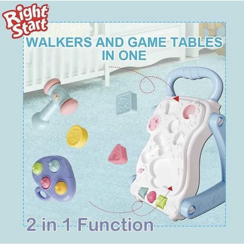 Right Start 37447 My Size 2 in 1 Activity Walker