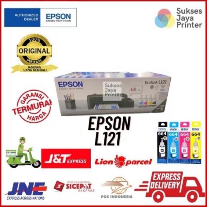 Af33Z03 Printer Epson L121 Baru Pengganti L120 Putrianadeww