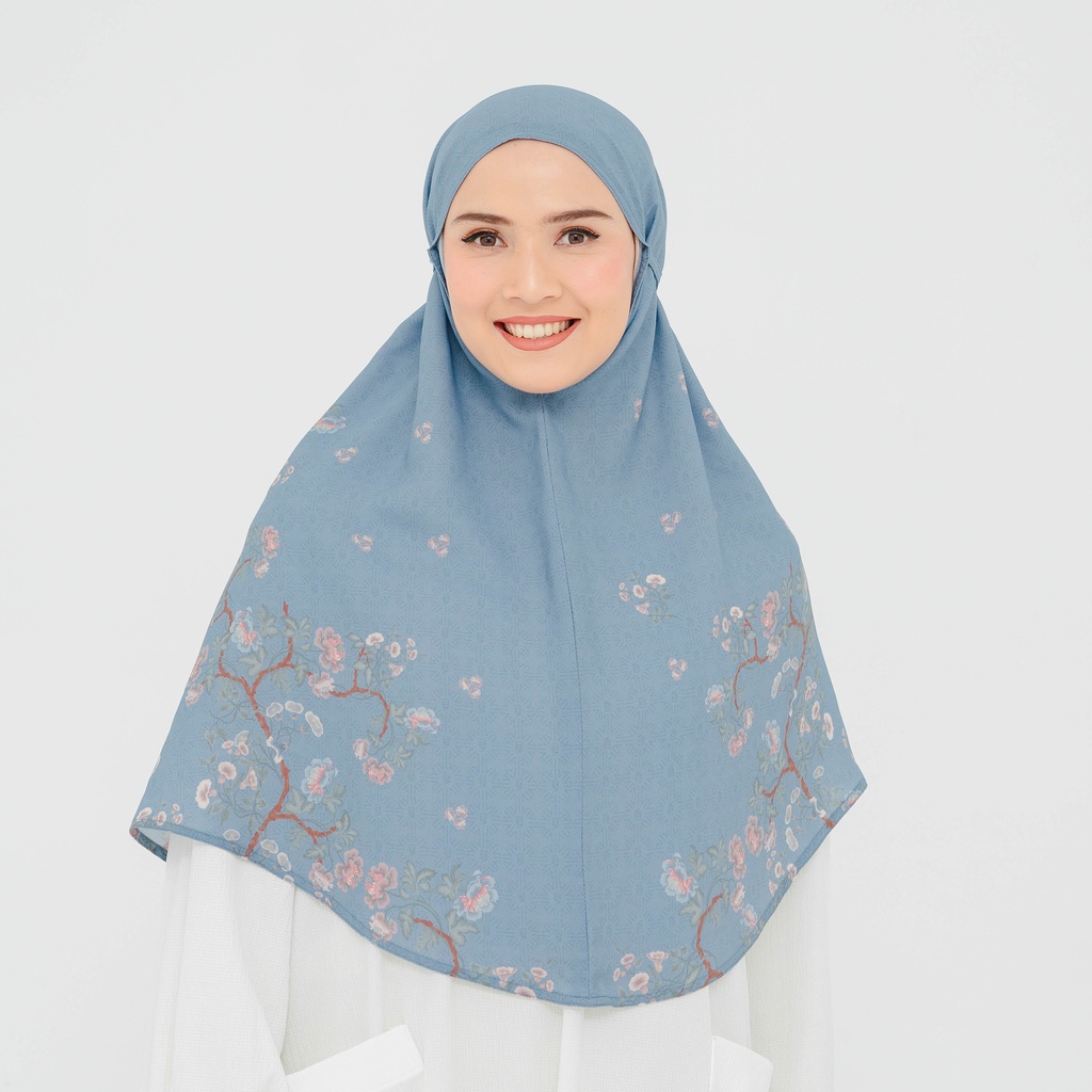 DOA - BAITI CALANTHA KHIMAR BLUE BEADS   - REGULER
