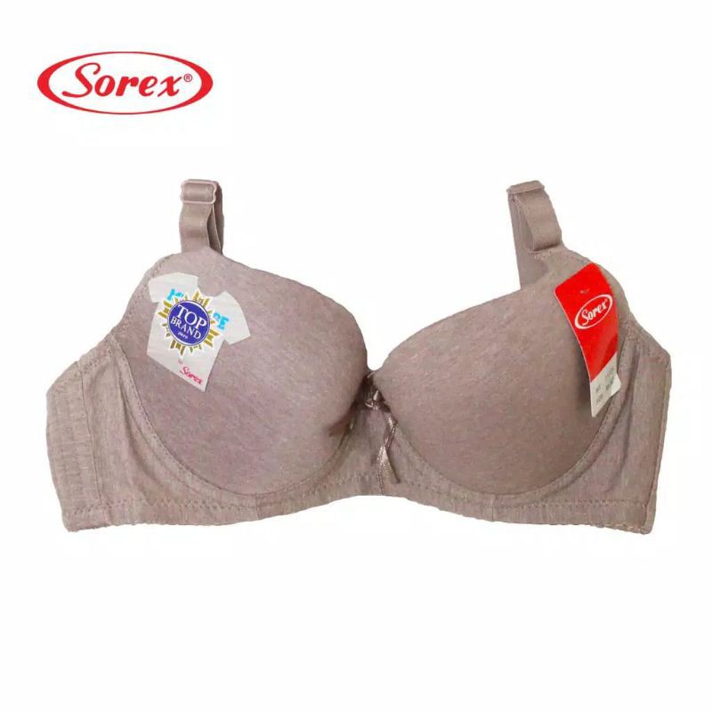 SOREX bra Melange Collection 11105 busa Tipis berkawat Kait 3 Setara Cup B- C