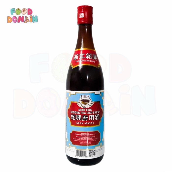 

Golden Canal Shao Xing Cooking Rice Wine Hua Diao Chiew 640ml