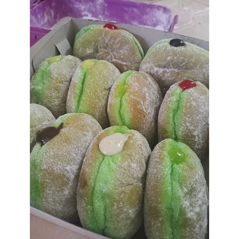 

donat bomboloni rasa pandan