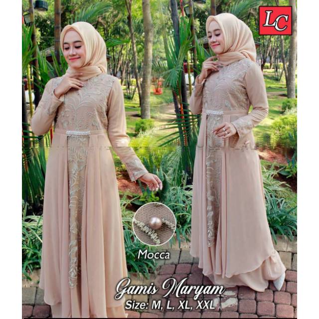 Gamis Brokat Payet Shopee Indonesia