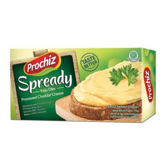 

Keju Prochiz Spready 160 Gram - Keju Oles - Processed Cheddar Cheese