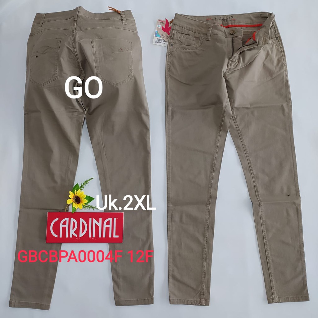 gof 2XL CELANA JEANS CARDINAL Casual Katun Pensil Skinny Fit Celana Panjang Jeans Perempuan