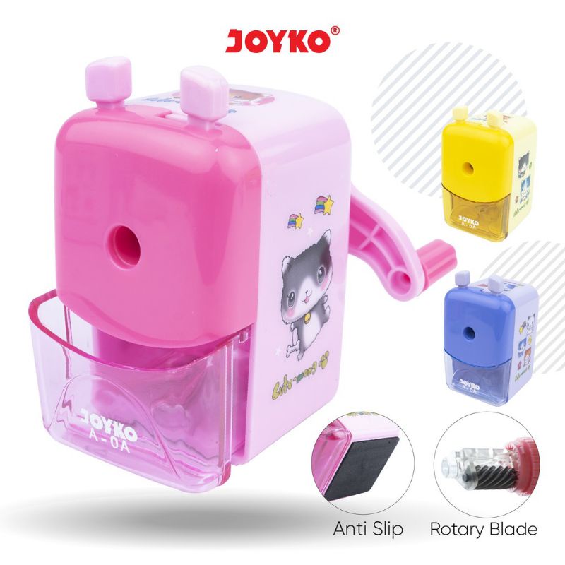 

joyko sharpener rautan putar meja A-0A
