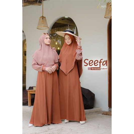 SEEFA DRESS BASIC & DAILY WEAR ORI AKIFA MUSLIMAH