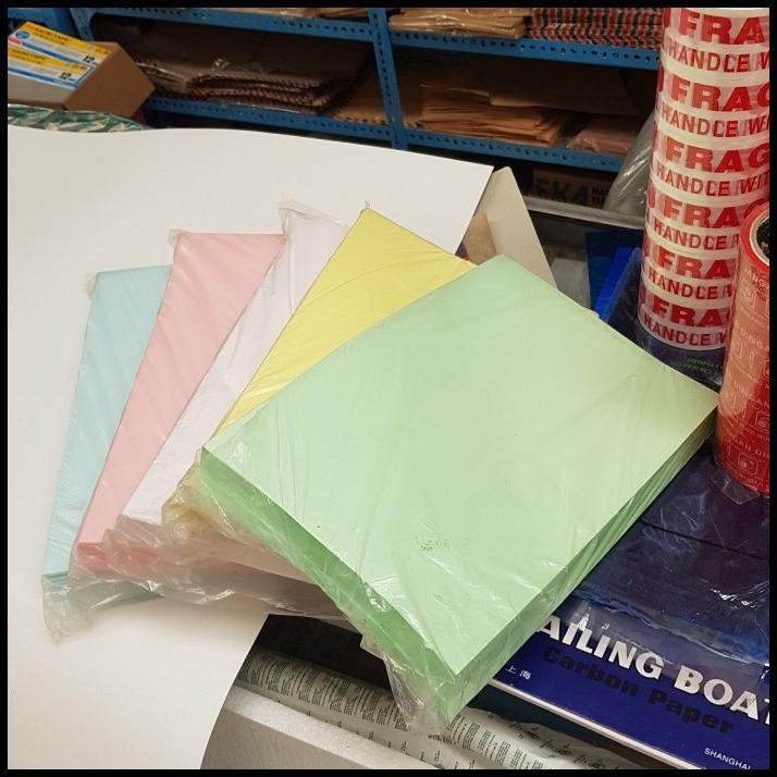 

Kertas Doorslag F4 Merah Hijau Kuning Biru Putih