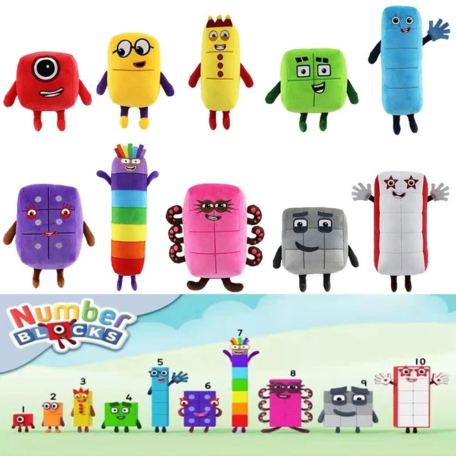 numberblocks plush