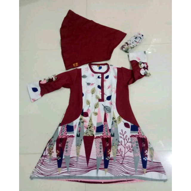 Set Gamis Keke Preloved Like New