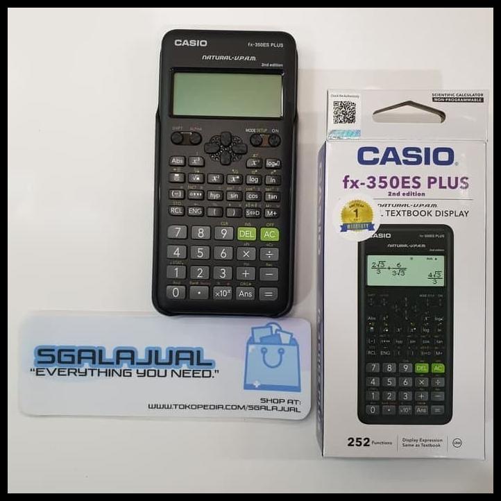 

New Casio Fx-350Es Plus 2Nd Edition