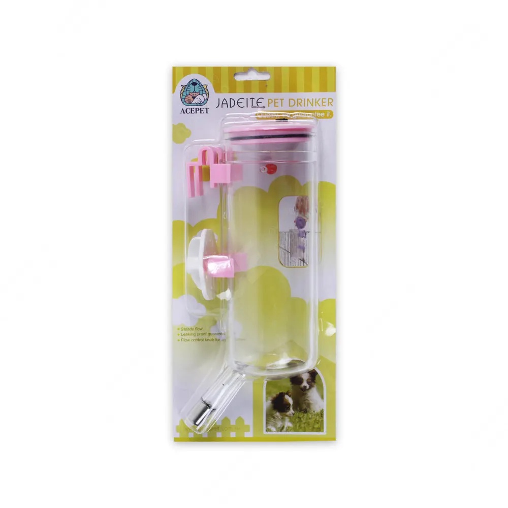 ACE Acepet Botol Minum Hewan 650 Cc - Pink SKU 222981