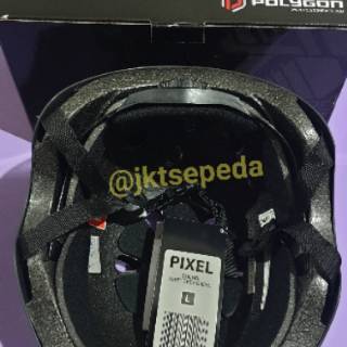  Helm Sepeda Polygon Pixel  Batok Shopee Indonesia