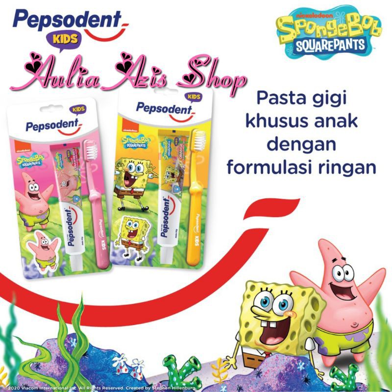 PEPSODENT pasta gigi & sikat gigi anak-anak