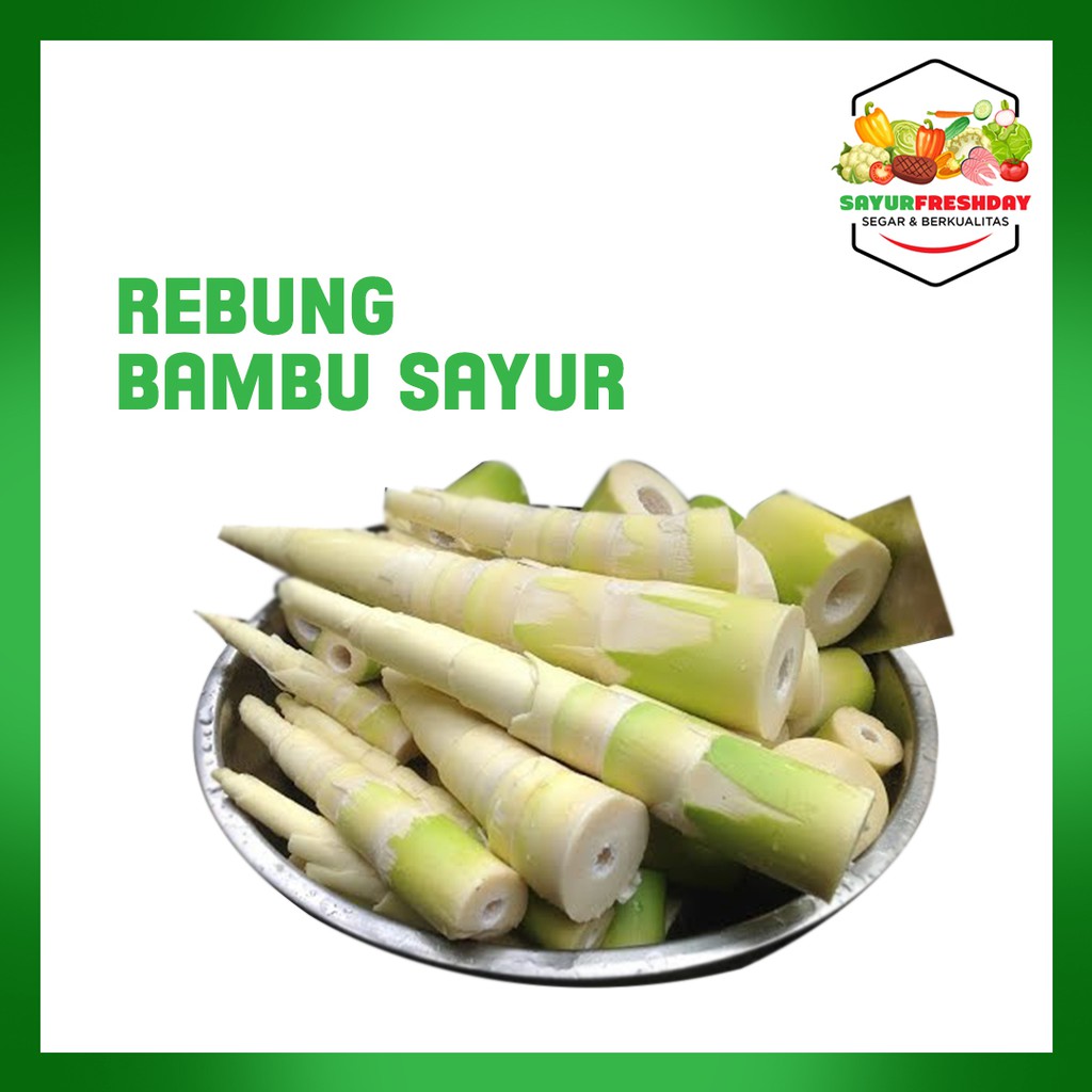 

Rebung Bambu Sayur 500gram