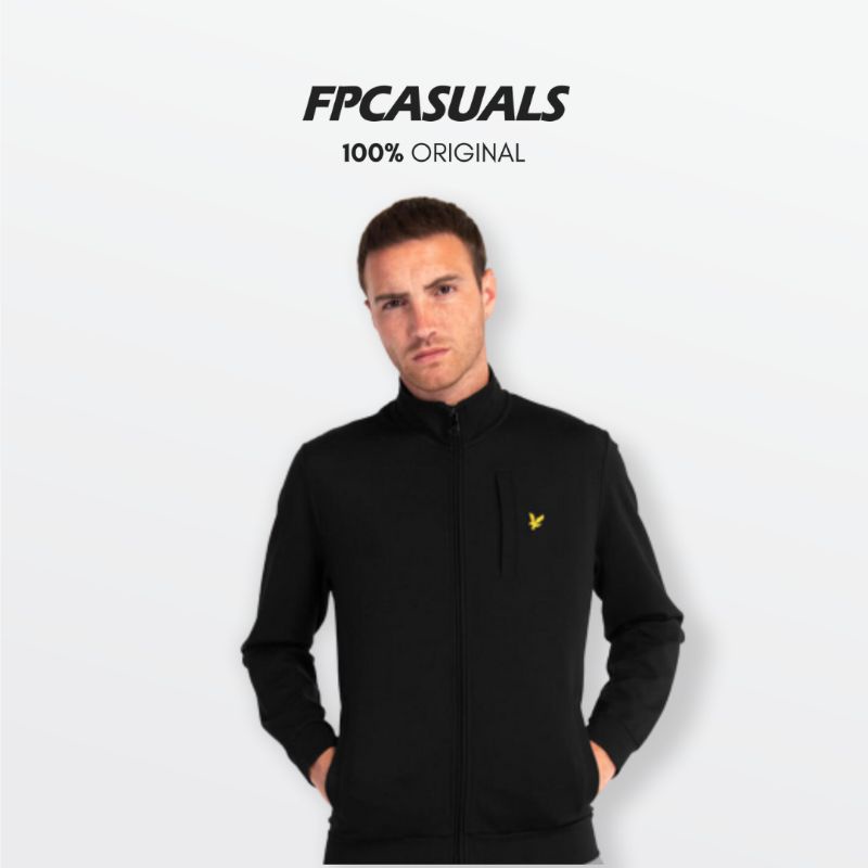 Jaket Lyle and Scott Smart Tracktop Zip Jacket ORIGINAL