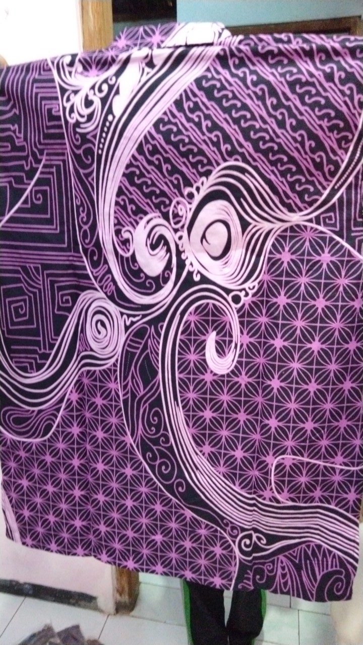 Batik Vio Abstrak Full Furing Katun Halus Primisima Size M-xxl Asli Solo