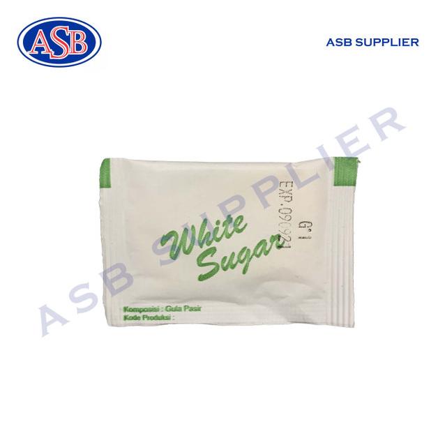 

WHITE SUGAR SACHET / GULA PUTIH (250 PCS)