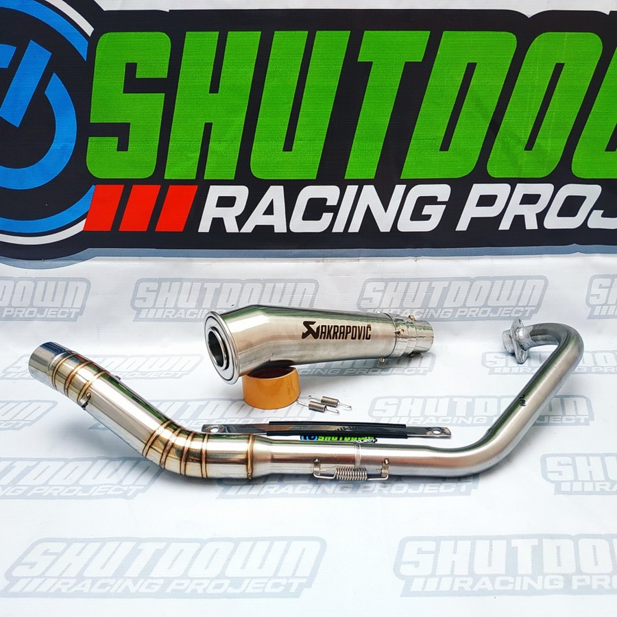 Knalpot Akrapovic Megaphone SONIC -CB 150R -CBR 150R - GSX R150