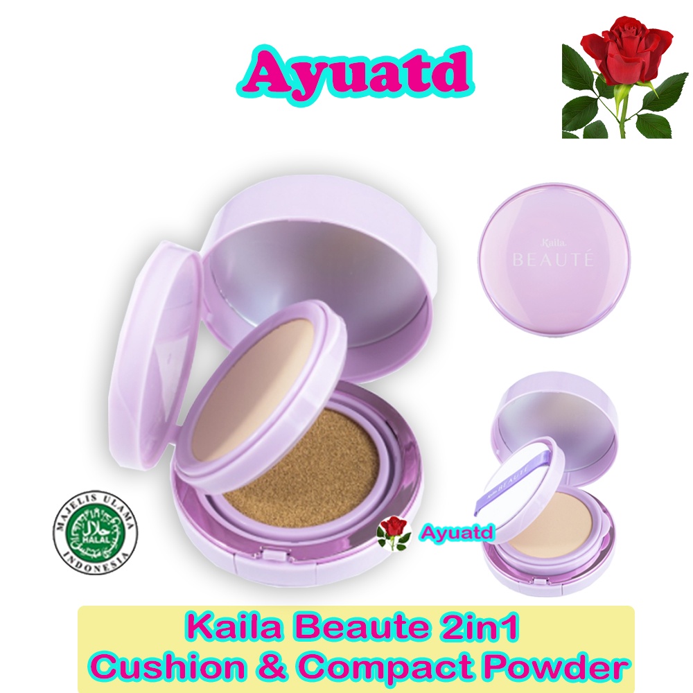 Kaila Beaute 2in1 Cushion &amp; Compact Powder + SPF 50+ / PA+++