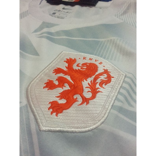 Jersey Prematch Belanda Putih