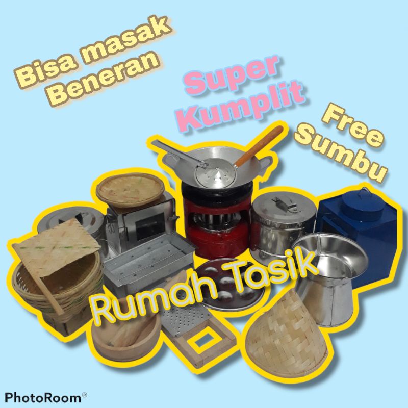 Set Mainan Masak Masakan Paket Super Kumplit / Kitchenset Masak Masakan Kumplit 18 Alat