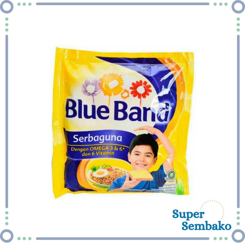 MENTEGA BLUE BAND SERBAGUNA / MENTEGA MARGARIN BLUEBAND SACHET 200g