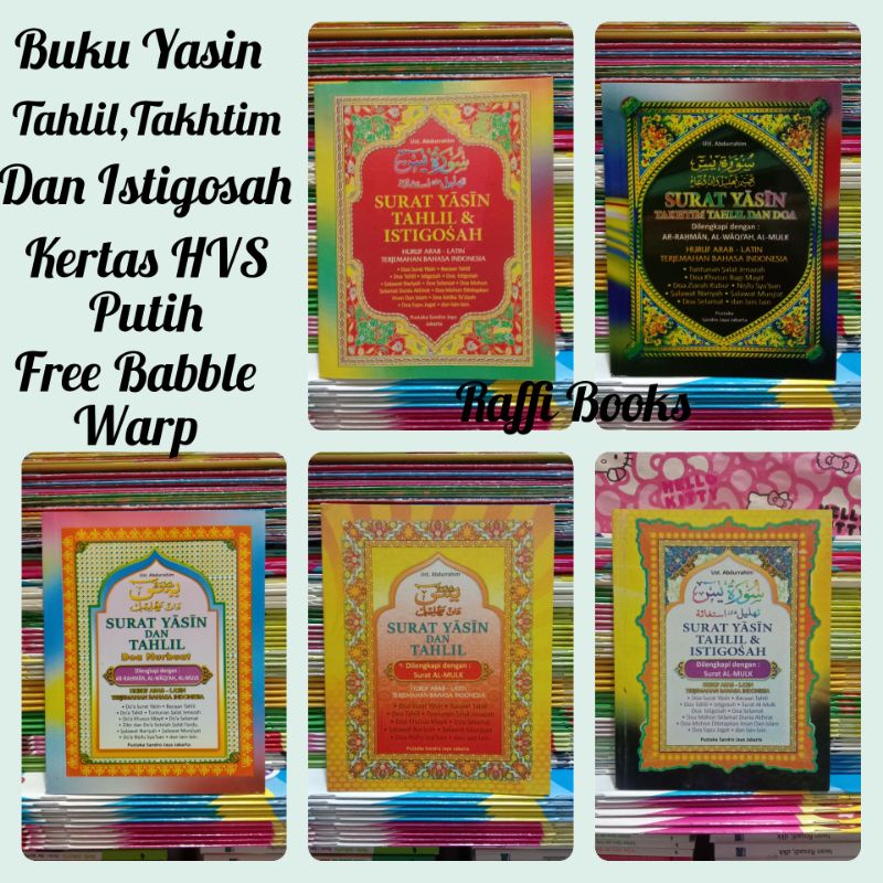 Buku Yasin - Surat Yasin Tahlil dan Istigosah - Surat Yasin dan Tahlil - Surat Yasin Takhtim Tahlil 