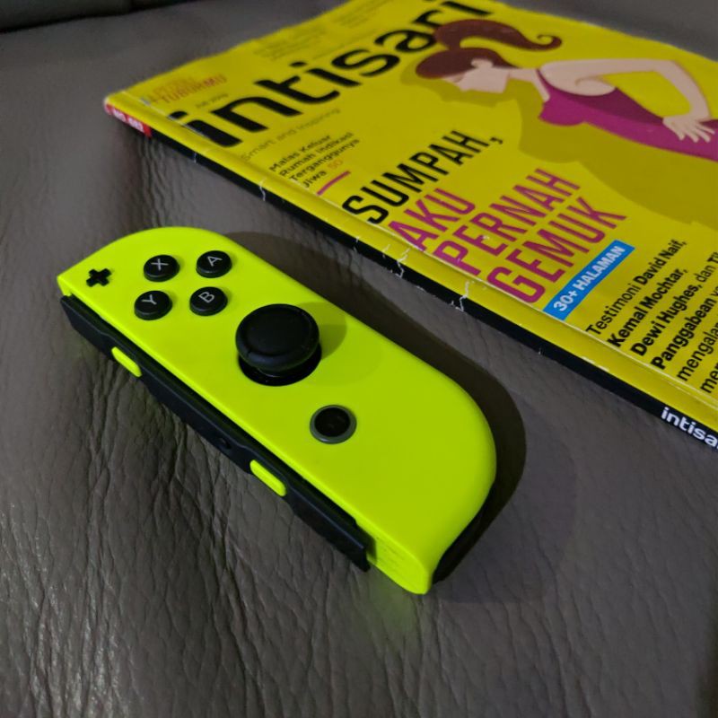 Joycon Joy Con Nintendo Switch R Right Kanan Neon Yellow Kuning Stick