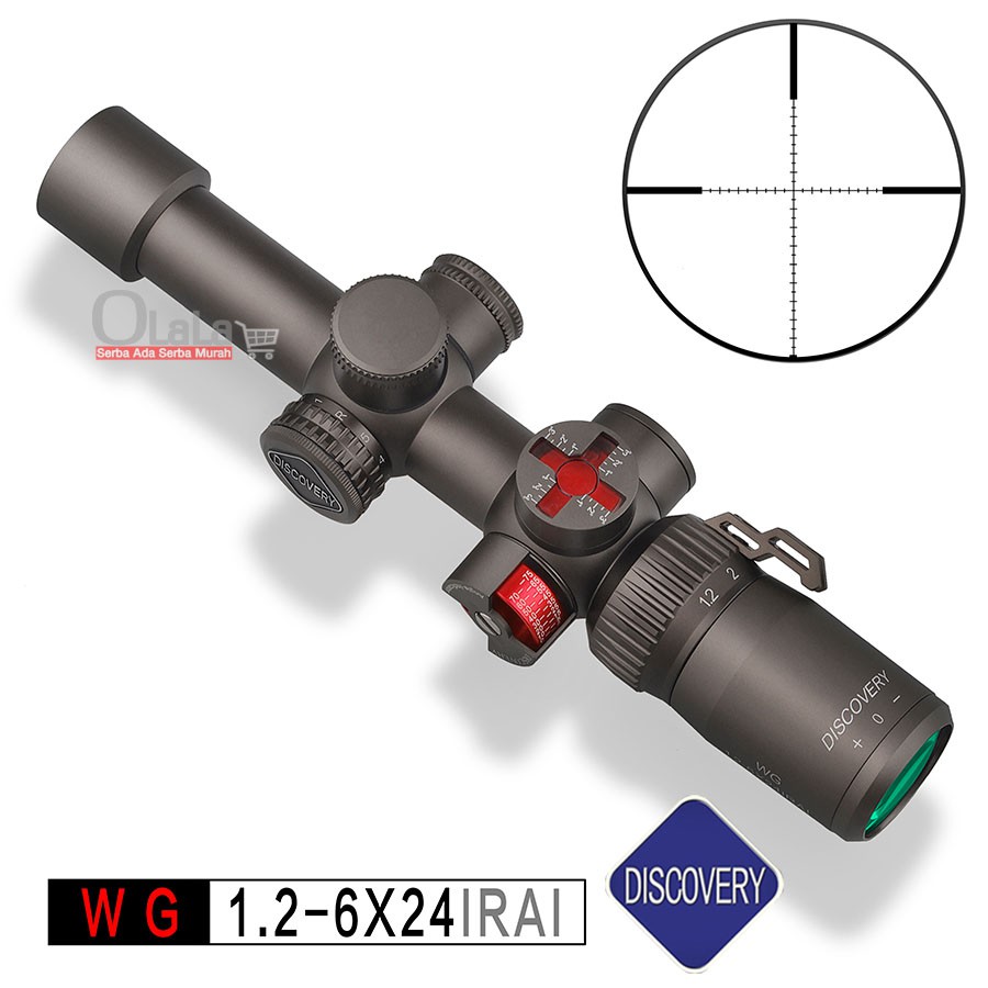 TELESKOP DISCOVERY WG 1.2-6X24 IRAI