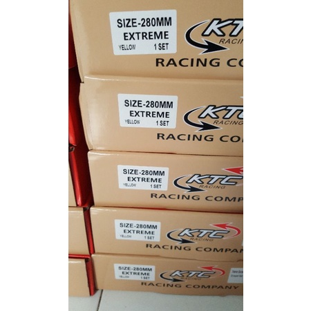 SHOCK TABUNG EXTREME 280 YELLOW KTC RACING