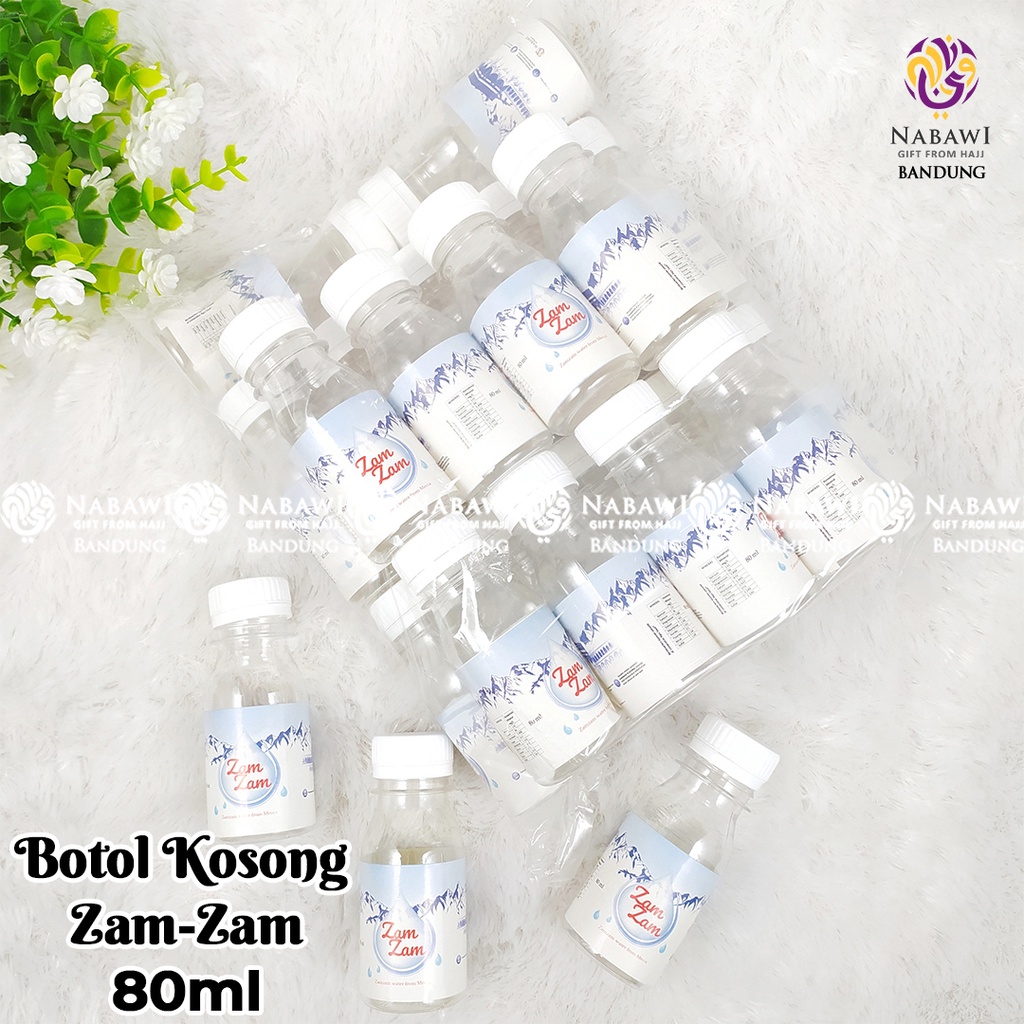 Botol Zam Zam 20 Pcs/ Botol Plastik Air Zam Zam / Botol Air Zam Zam Bandung