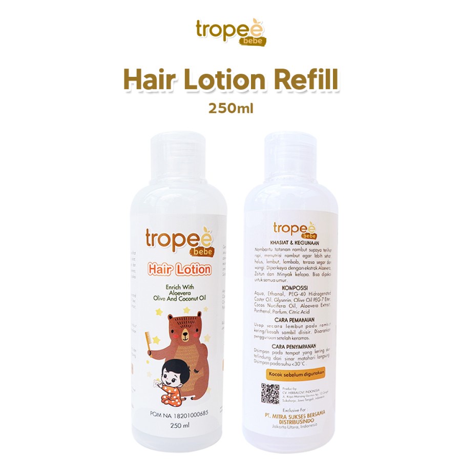 Tropeebebe Hair Lotion 250ml