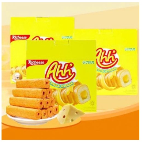 

Nabati Richeese Ahh Keju Snack 5.5gr [20 pcs/box]