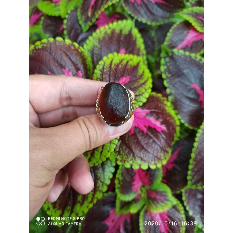CINCIN BATU METEORIT COKLAT (S)