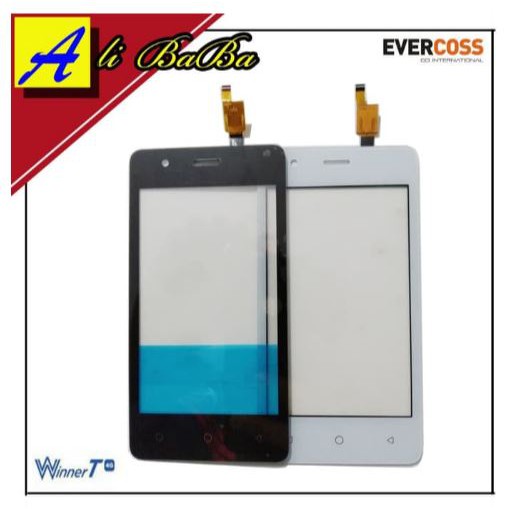 Touchscreen Evercoss M40 - Evercoss Winner T 4G Layar Sentuh Evercoss M40 Kaca HP Evercoss M40