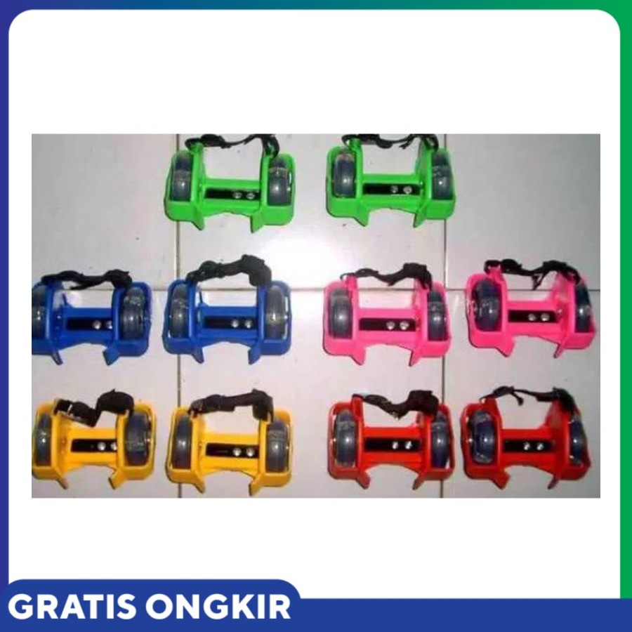 Roller Skates LED Sepasang | Flashing Roller