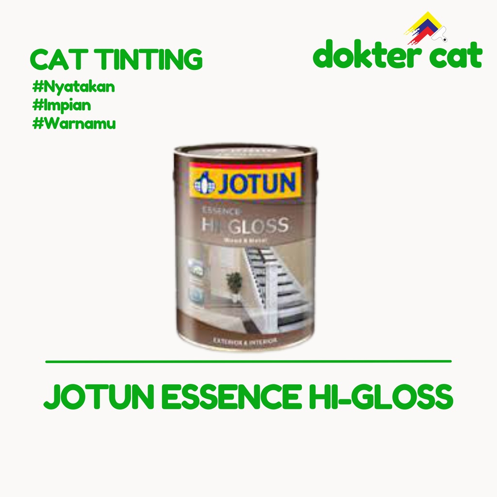 JOTUN ESSENCE HI-GLOSS 20 Lt / CAT TINTING / CAT TEMBOK / CAT INTERIOR / CAT EXTERIOR / CAT JOTUN