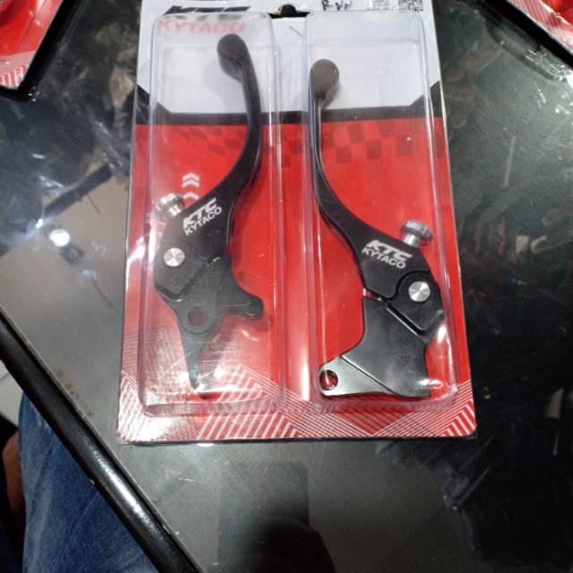 Handle peganggan rem kiri&amp;kanan ktc kytaco asli nmax vario 125/150/160 beat fi cbs lexi/aerox 155&amp;mx king mio pcx150/160 adv150/160 Genio Scoopy cbs fi