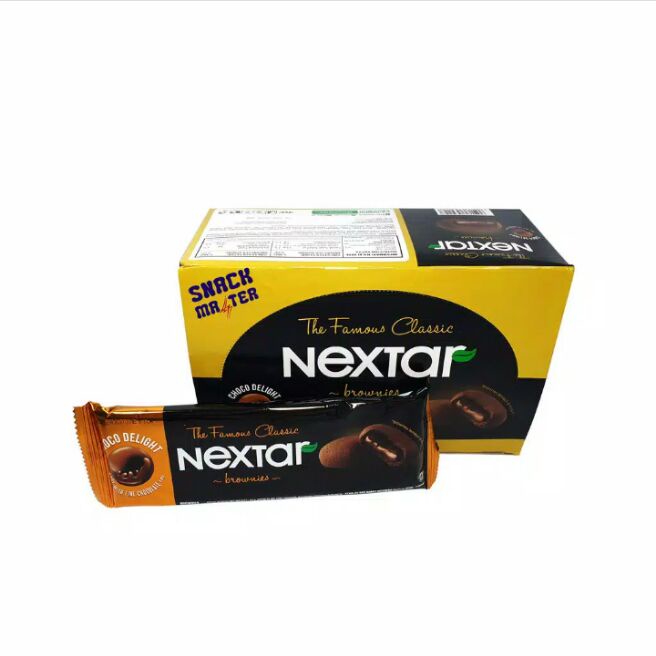 

NEXTAR BROWNIES COOKIES CHOCO DELIGHT 400 GRAM (10 x 40 GRAM)