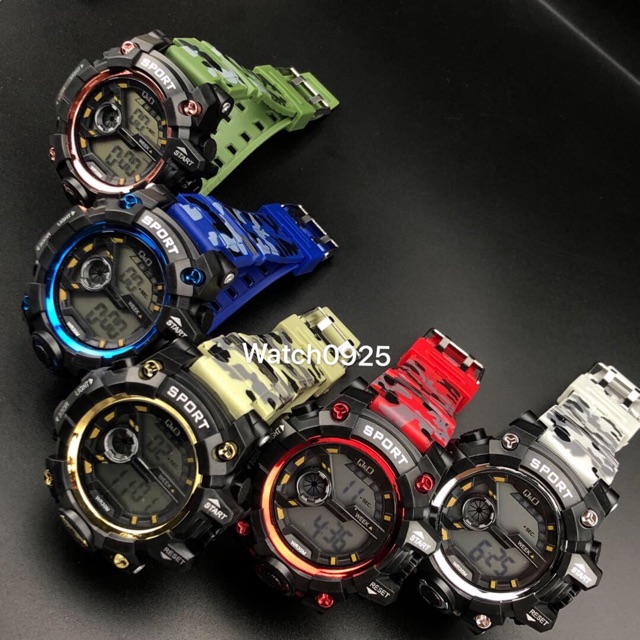 FASHION WATCH RUBBER JAM TANGAN PRIA SPORT IMPORT DUAL-TIME COOL DIGITAL MURAH JAM DIGITAL