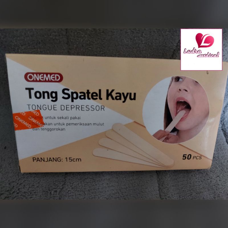 Tongue Spatel Kayu Tong Spatel Kayu