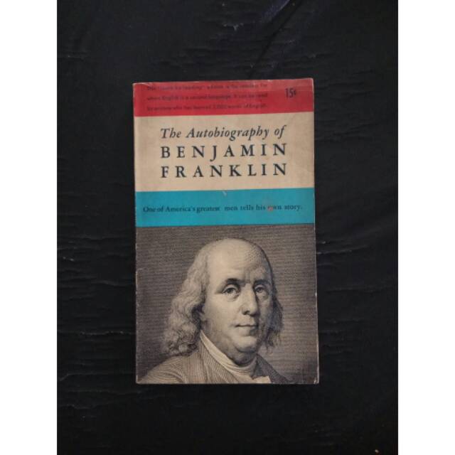 buku antik The Autobiography of benjamin franklin