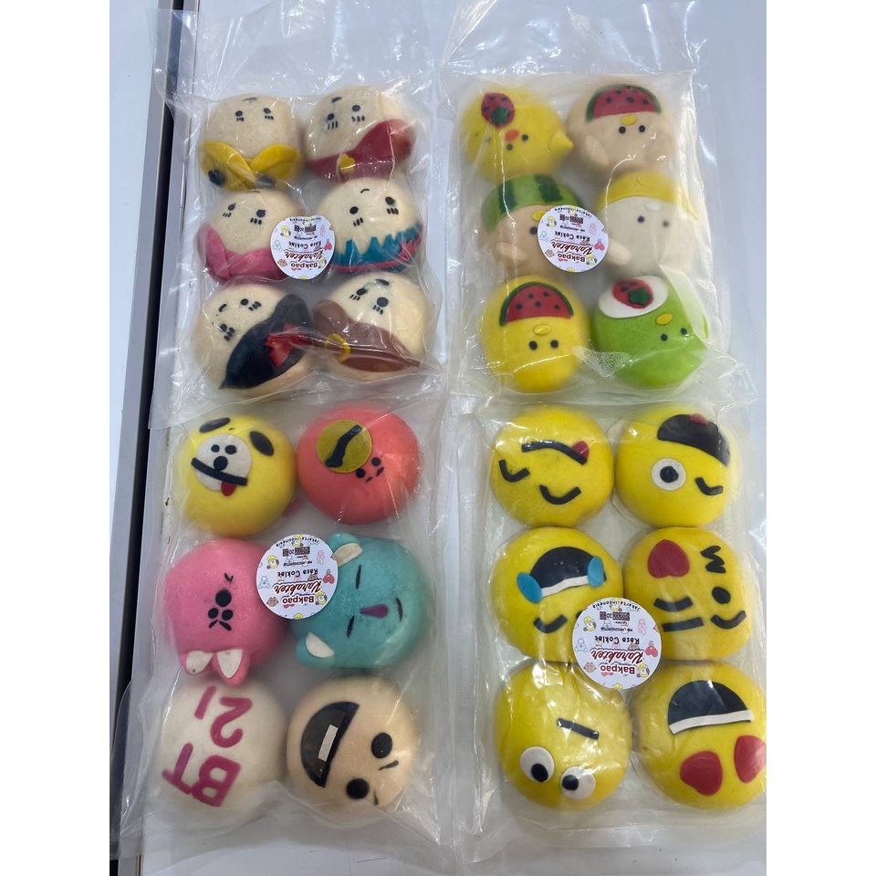 

Bakpao Karakter 6 pcs