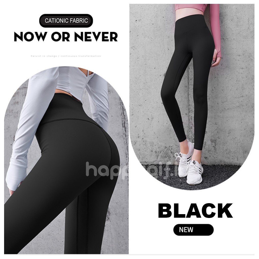 Yoga Pants Celana Panjang Olahraga Wanita High Waist Legging