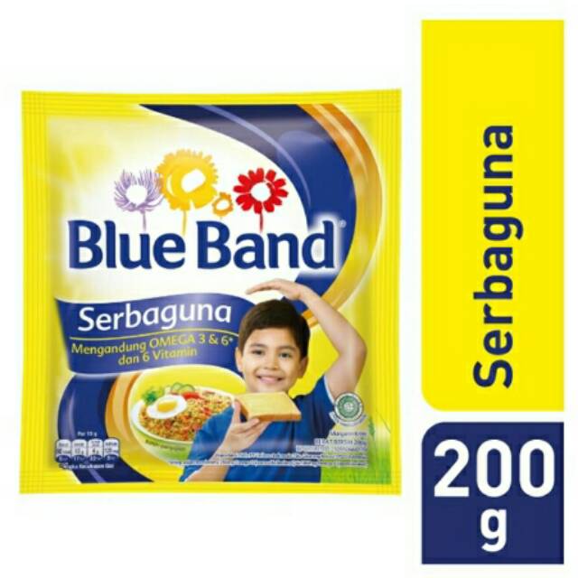 

Blue Band Mentega Serbaguna 200gr