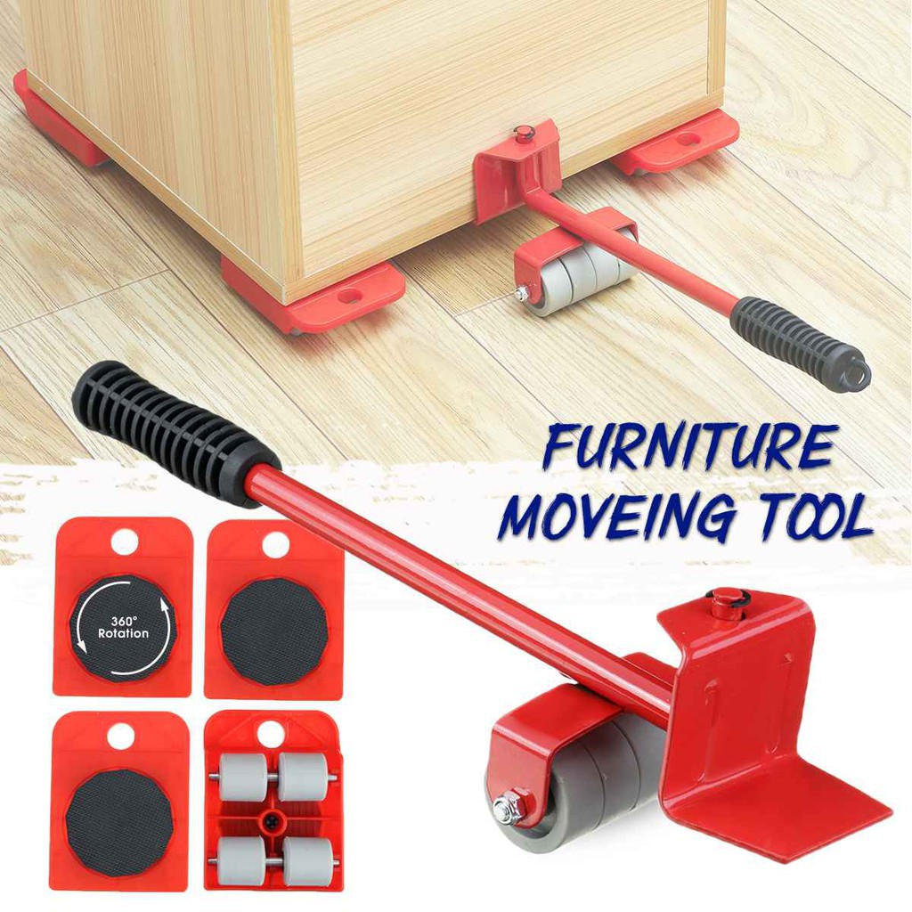 Forklift Dongkrak Mebel Alat Bantu Angkat Barang Berat Pindah Sofa Furniture Moving Tools