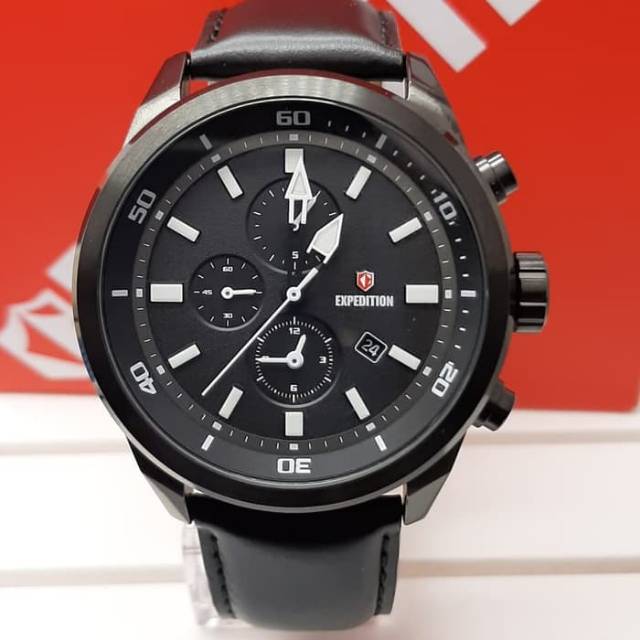 Jam Tangan Pria Expedition E 6776 MC Sliver Original